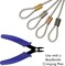 The Beadsmith Tube Crimp Beads, 2 x 2mm, 400 Pieces, Gold Color, Uniform Cylindrical Shape, No Sharp Edges, Designed to Secure The Ends of Jewelry Stringing Wires and Cables